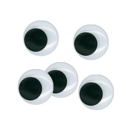 Graine Créative - Yeux noirs Ø 9 mm 100 pièces