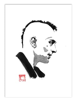 Affiche 30 x 40 cm - Taxi Driver - Pechane Sumie
