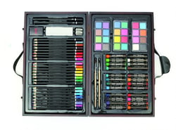 Coffret de coloriage Malette d artiste - Graine Creative - Jaune
