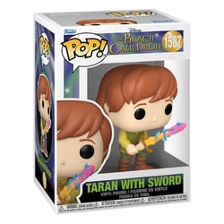 Taram et le Chaudron magique - Figurine POP! Taran avec epée 9 cm - Funko