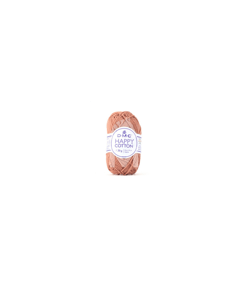 Pelote de 20Gr - coton spécial Amigurumi HAPPY COTTON - PPSC - Oeko Tex- Dmc 804 Rose
