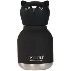 Mini gourde isotherme Bestie Chat noir (200 ml) Asobu