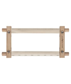 Cadre Rotatif pour Tapisserie 22.8 x 15.2 cm – Avec Ruban en Tissu - Milward Marron vendu par 50 cm