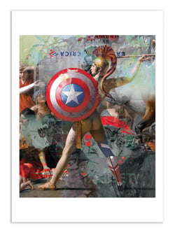 Affiche 50 x 70 cm -  America - Jose Luis Guerrero