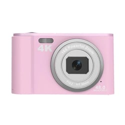 Appareil Photo Numérique 4K 16X Zoom Avec Écran 2.8 Pouces Rose Rose YONIS