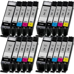 Pack de Cartouches 570/571 XL Compatibles pour Imprimante CANON 570/571 XL