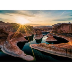 Tableau sur toile canyon Utah 45x65 cm