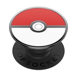 PopSockets PopGrip pour Smartphone Universel Modèle Pokeball Rouge