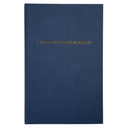 Brochure 300X195 Livre de transmission 160 pages - Bleu - x 5 - Le Dauphin