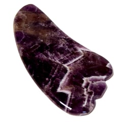 Gua Sha Palme en Améthyste - Omsaé