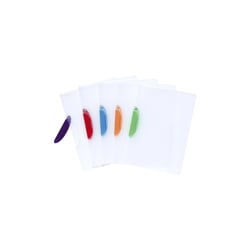 Chemise de présentation polypropylène semi-rigide Clip Design - A4 - Couleurs assorties - x 25 - Exacompta