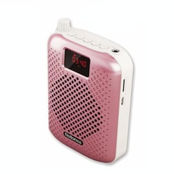 Enceinte Bluetooth Rose Gold Avec Microphone Amplificateur Et FM Intégrés Rose YONIS