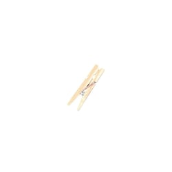 Pinces à linge en bois, 4,5 cm, nature, 24 pces