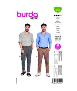 Patron Burda 5722 - Pantalon taille n°FR 46-56
