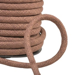 Cordon chiné pour anses de sacs 10mm rouille au mètre