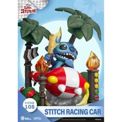 Disney - Diorama Stitch Racing Car - Beast Kingdom Toys
