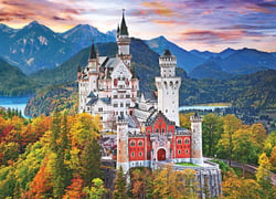 Puzzle 1000 pièces - Neuschwanstein, Allemagne - Eurographics