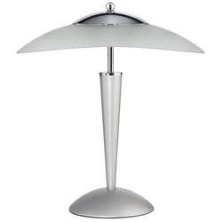 CRISTAL lampe LED gris métal