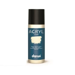 Peinture acrylique - Ivoire - Tous supports - Opaque - Indélébile - Darwi - 80ml