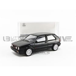 Voiture miniature - Norev - Volkswagen Golf II GTI G60 1990 - Noir - 1/43