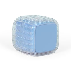 Enceinte sans fil Livoo Air Mini TES260B transparent bleu bluetooth