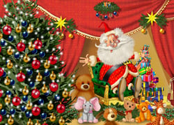 Puzzle 500 pièces - François Ruyer - Photo de Noël - Grafika