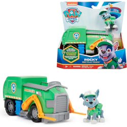 La Pat Patrouille Camion de recyclage avec la figurine de Rocky