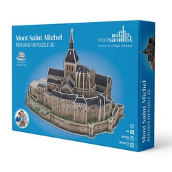 Puzzle 3D 125 pièces - Mont Saint-Michel - Megableu