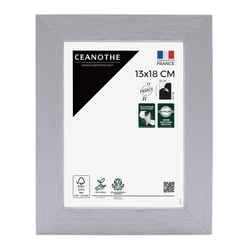 Cadre photo Karma gris 13x18 cm