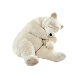 Hansa Peluche Geante Ours dormeur 150 cm H - Hansa Peluches Géantes - Jaune