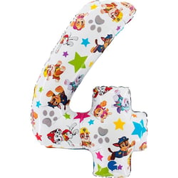 Ballon Aluminium Hélium Pat Patrouille - Géant Chiffre 4 - 72 cm