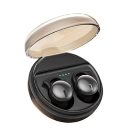 Ecouteurs Bluetooth Invisibles Confortables Anti-Bruit Pour Un Sommeil Paisible Noir YONIS