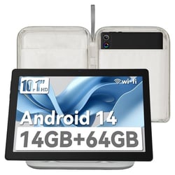 Tablette tactile KOTSREN Android 14 - 64 Go - Noir - 10,1 pouces