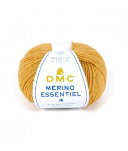 Pelote de laine Merino Essentiel 4 - DMC - Certifié Oeko-Tex 878 Jaune