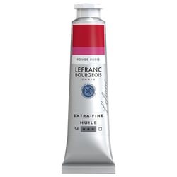 Peinture à l'huile - Extra-fine - Rouge rubis - 388 - Lefranc Bourgeois - 40ml
