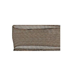 Ruban 25m mousseline en polyamide marron chocolat