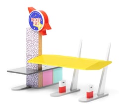 Station Essence Rocket Fuel Station - Candylab Toys