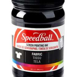 Encre textile noire pour sérigraphie - Speedball