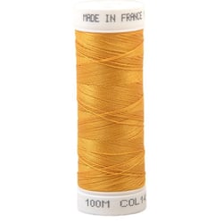 Fil à coudre polyester 100m made in France - or 145