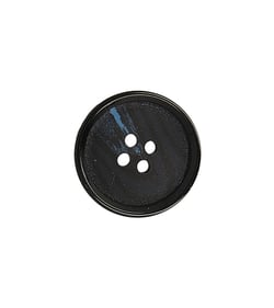 Bouton résine reflet (15mm - reflet bleu)