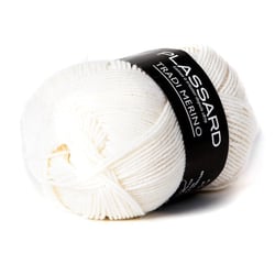 Plassard - Laine Pull Tradi-Merino Plassard 01 Blanc