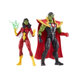 Avengers Marvel Legends - Figurines Skrull Queen & Super-Skrull 15 cm