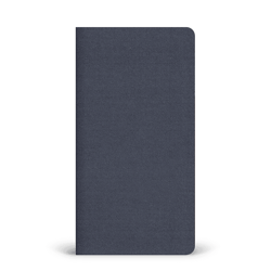 Le cahier "Traveller Notebook" - pages pointillées - Marine - 118 x 210 mm - Made in France
