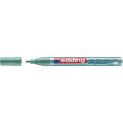 Marqueur Permanent Peinture Brillante 751 Vert Métallisé Pointe Ronde 1-2 mm EDDING