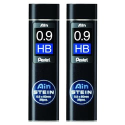 Mine de rechange pour porte-mine PENTEL - Lot de 2 étuis de 36 mines - 0,9 mm - HB