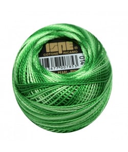 Coton perlé ISPE N°8 - 10GR - Distrifil 014 Vert