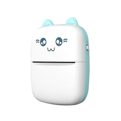 Mini Imprimante Thermique Bluetooth Portable Pour Photos Et Devoirs Bleu YONIS