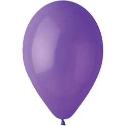 10 Ballons Violet Mat Ø30cm