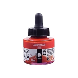 Flacon encre acrylique Acrylic Ink Amsterdam 30ml rouge naphtol foncé