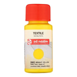 Peinture pour textile - jaune vif - Talens Art Creation - 50ml